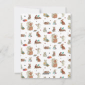 ハッピーホリデーズマウスファミリー シーズンカード (裏面)