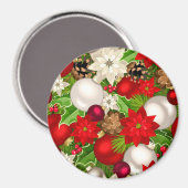 ハッピーホリデーズマグネット マグネット (正面/裏面)