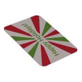 ハッピーホリデーズマグネット マグネット (右側)