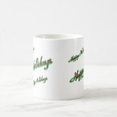 ハッピーホリデーズマグ コーヒーマグカップ (中央)