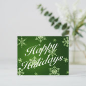 ハッピーホリデーズマッチングアイテム – 緑 シーズンポストカード (スタンド正面)