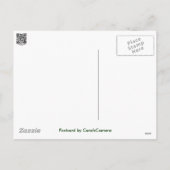 ハッピーホリデーズマッチングアイテム – 緑 シーズンポストカード (裏面)