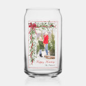 ハッピーホリデーズミスタントーレッドボウファミリーフォト ガラス缶 (裏面)