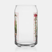 ハッピーホリデーズミスタントーレッドボウファミリーフォト ガラス缶 (左)