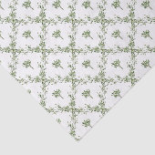 ハッピーホリデーズミストレトークリスマスグリーナリーフローラ 薄葉紙 (詳細)