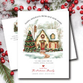 ハッピーホリデーズムービングアナウンス 案内ポストカード