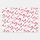 ハッピーホリデーズメリークリスマスジョイへ ラッピングペーパーシート (正面)