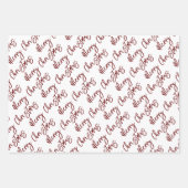 ハッピーホリデーズメリークリスマスジョイへ ラッピングペーパーシート (正面2)