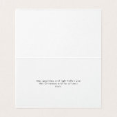 ハッピーホリデーズモダンレタリングファミリーフォトシック (内部フラット)