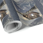 ハッピーホリデーズラッピング紙 ラッピングペーパー (ロールコーナー)