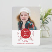 ハッピーホリデーズラブピースジョイ華美シールフォト シーズンカード (スタンド正面)