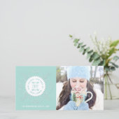 ハッピーホリデーズラブピースジョイ華美シールフォト シーズンカード (スタンド正面)