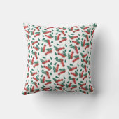 ハッピーホリデーズリトルピックアップカークリスマスツリー クッション (裏面)