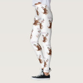 ハッピーホリデーズレギンス レギンス (左)