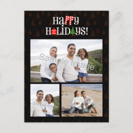 ハッピーホリデーズレターのアイコン シーズンポストカード