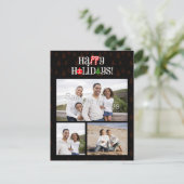 ハッピーホリデーズレターのアイコン シーズンポストカード (スタンド正面)