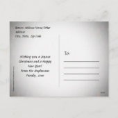 ハッピーホリデーズレターのアイコン シーズンポストカード (裏面)