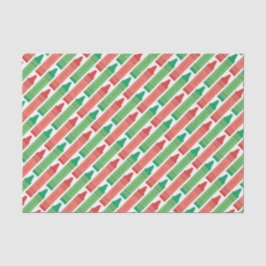 ハッピーホリデーズレッドアンドグリーンクレヨン 薄葉紙