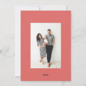 ハッピーホリデーズレッドスクリプト3コラージュ数々の – 写真 シーズンカード (裏面)