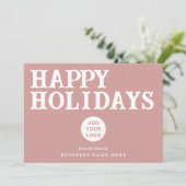 ハッピーホリデーズレトロダスティバラビジネスロゴ シーズンカード (スタンド正面)