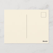 ハッピーホリデーズロットワイラードッグ ポストカード (裏面)