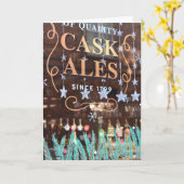 ハッピーホリデーズロンドンUKクリスマスパブウィンドウ カード (黄色い花)