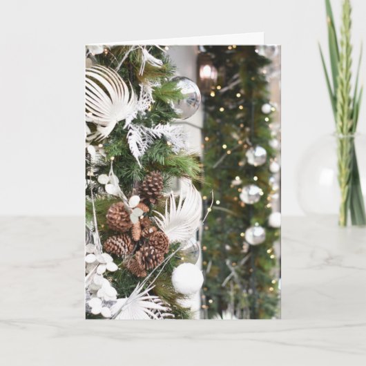 ハッピーホリデーズロンドンUKクリスマスフェスティバルシーズン カード (正面)