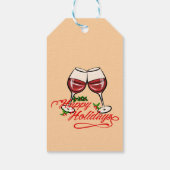 ハッピーホリデーズワイン ギフトタグ (裏面)