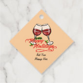 ハッピーホリデーズワイン フェイバータグ (裏面)