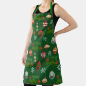 ハッピーホリデーズヴィンテージスタイルツリーバルブ エプロン (インサイチュ)