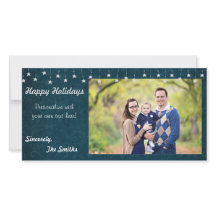 ハッピーホリデーズヴィンテージスターライトブルー8x4