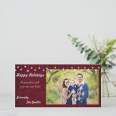 ハッピーホリデーズヴィンテージスターライトレッド8x4 シーズンカード (スタンド正面)