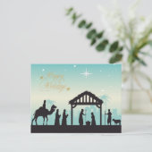 ハッピーホリデーズ出生マンガーシーン ポストカード (スタンド正面)