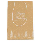 ハッピーホリデーズ抱き枕 ミディアムペーパーバッグ (正面)