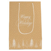 ハッピーホリデーズ抱き枕 ミディアムペーパーバッグ (裏面)