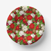 ハッピーホリデーズ紙ボウル ペーパーボウル (正面)