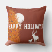 ハッピーホリデーズ装飾用クッション クッション (正面)