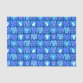 ハッピーホリデーズ醜いハンヌカセーターギフト 薄葉紙 (正面)