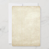 ハッピーホリデーズ金ゴールドグリッターフォトクリスマス シーズンカード (裏面)