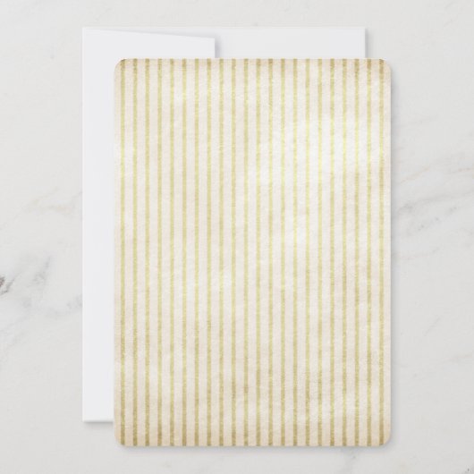 ハッピーホリデーズ金ゴールドグリッターフォトクリスマス シーズンカード (裏面)