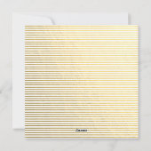 ハッピーホリデーズ金ゴールドラベルクリスマスフォト シーズンカード (裏面)