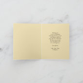 ハッピーホリデーズ|カントリークリスマスツリーコラージュ シーズンカード (内部)