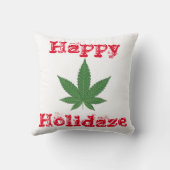 ハッピーホリデーズ クッション (裏面)