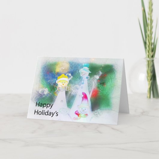 ハッピーホリデーズ シーズンカード (正面)