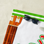 ハッピーホリデーズ/ミュージカル楽器 ビーチタオル (インサイチュ)