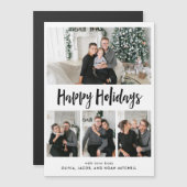 ハッピーホリデーズ|白黒写真グ数々のリッド (正面/裏面)