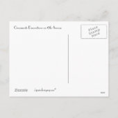 ハッピーホリデーズfromニューヨーク葉書 シーズンポストカード (裏面)