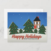 ハッピーホリデーズfrom不動産仲介業者 シーズンポストカード (正面/裏面)