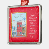 ハッピーホリデータイカスタマイズム メタルオーナメント (左)