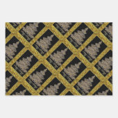 ハッピーホリデーツリークリスビクトリアンマス ラッピングペーパーシート (正面)